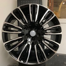 22 Black Dynamic Wheels Rims Fits Land Range Rover Lr3 Lr4 Stormer Lrx V6 V8