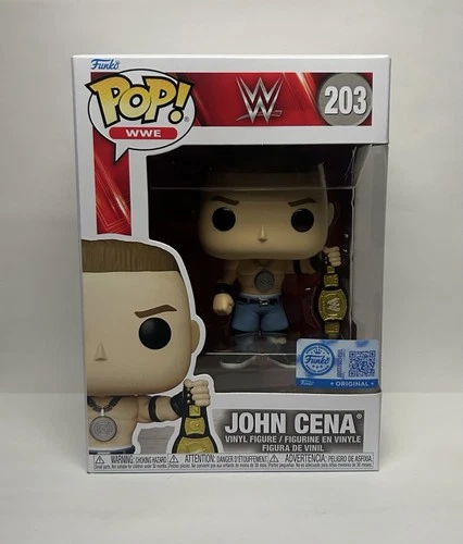 Funko Pop! Vinyl: WWE - John Cena - Walmart (Exclusive) #203 + Protector
