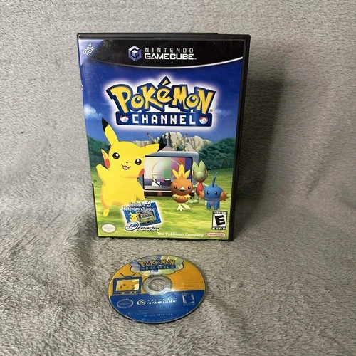 Pokémon Channel (Nintendo GameCube, 2003) Excellent Disc - No Manual