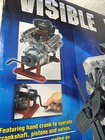Revell Visible V-8 Engine 1:4 Scale 2014 Open Box AS IS Hand Crank parts repair — photo 2