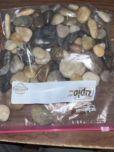 Verschiedene polierte River Rocks 4,5 L BagMix Größen & Farben Steine Posten - Bild 4 von 4