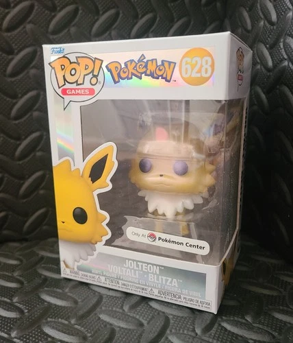 Funko POP! Jolteon Pearlescent #628 Pokemon Center Exclusive New