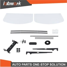 Labwork 52" X 52" For ROPS Snow Shield White Canopy Tractor 2" x 2" or 2" x 3"