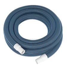 Pool Vacuum Hose With Swivel Cuff 1-1/2" Diameter 30FT Flexible Heavy Duty Po...
