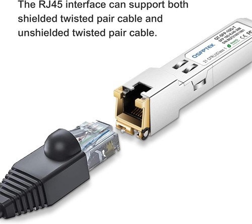 Émetteur-récepteur 10GBASE-T SFP+ vers RJ45, 10G Ethernet 10GBase-T : 30m, pour Cisco - Photo 4/8