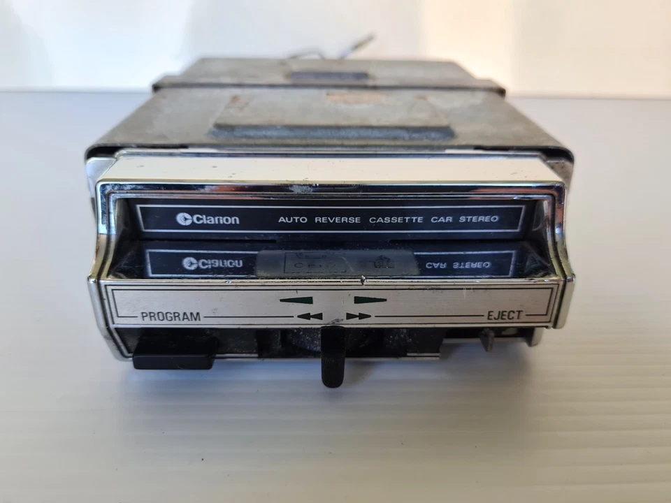 Genuine C210 Clarion Cassette Player Head Unit For Nissan Skyline PN-824E Datsun - image 2 of 4