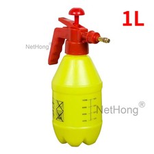 1L Garden Hand Pump Sprayer Portable Pressure Spray Bottle Water Weed Chemical