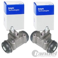 2X Delphi Radbremszylinder 25Mm Passend FüR Opel Arena Renault Trafic