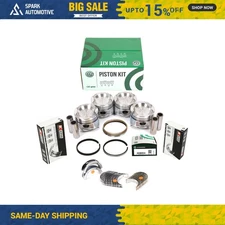 Pistons Main Rod Bearings Fit 88-92 Mazda 626 MX6 Ford Probe 2.2L