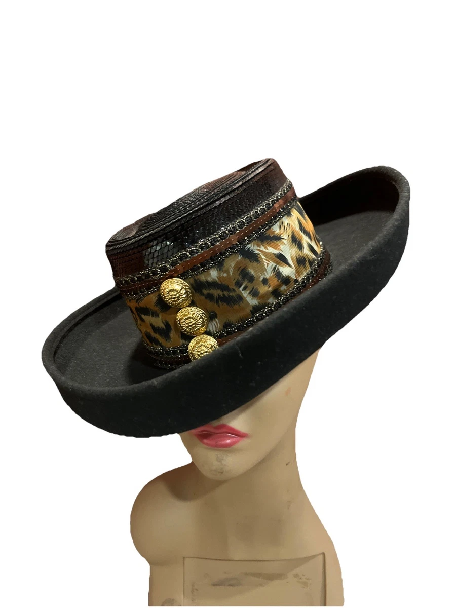 Gold 100% Wool Vintage Hats for Women for sale | eBay display picture 1