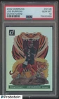 2022 Donruss Downtown #DTJB Joe Burrow Cincinnatin Bengals SSP PSA 10 GEM MINT