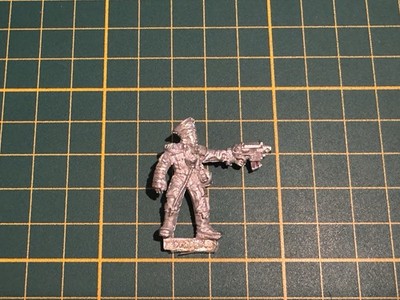 Warhammer 40K Astra Militarum Shaeffers Last Chancers Grease Monkey Metal Used