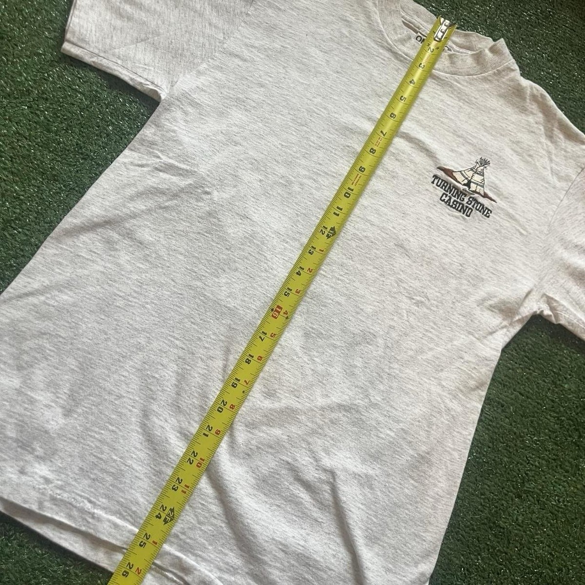 Vintage 90s Single Stitch Oneita Turning Stone Casino Single Stitch Tee Men’s M View 6