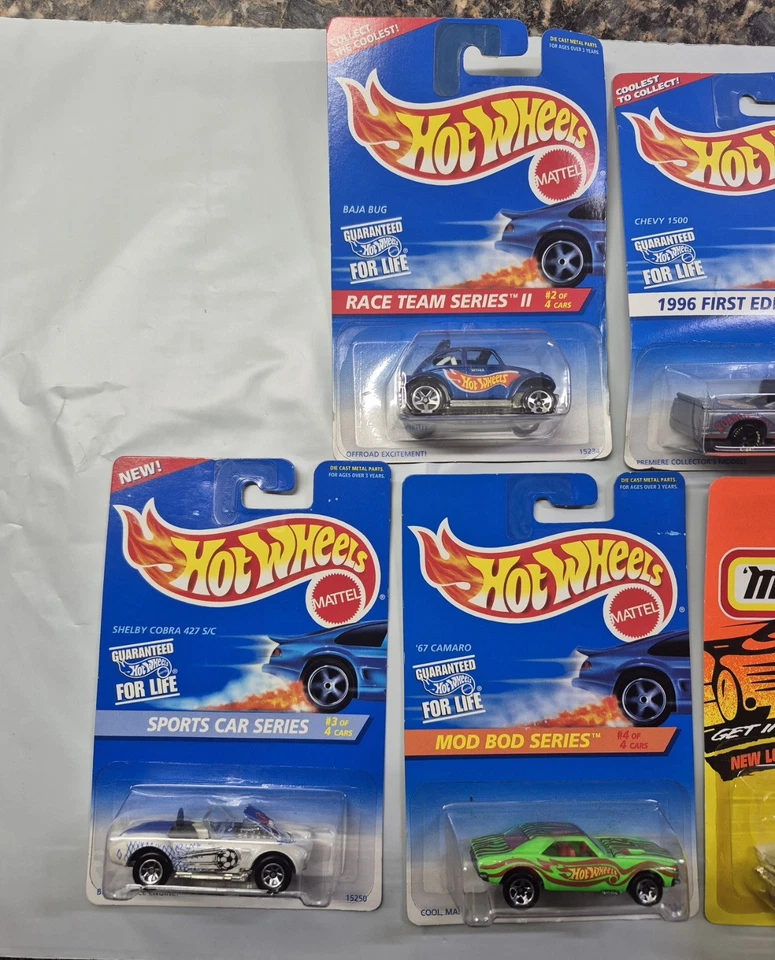 Vintage Hot Wheels Matchbox Cars Sealed Lot Of Of 7 Toy Cars Collectables - Image 4 of 4