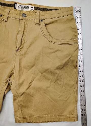Mountain Khakis klassische Passform 38 x 11 khaki hellbraune Herrenshorts SCHÖN! EUC! - Bild 5 von 6