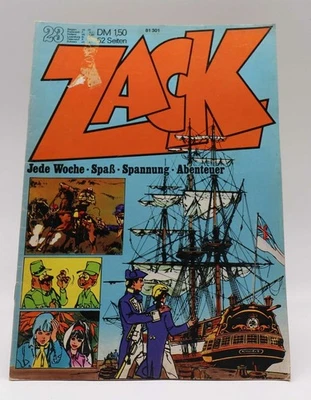 Auswahl: Koralle Verlag Zack Magazin 1972-1973 - gute Zustände meist mit Beilage - Bild 1 von 4