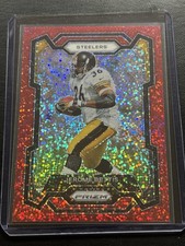Panini 2023 Prizm Red Sparkle Prizm Jerome Bettis Steelers #251 Football Card