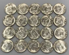 20 1965 BU US 40% Silver Kennedy 50c L24606