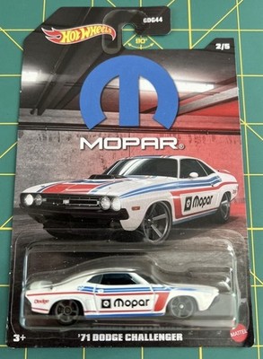 2023 HOT WHEELS  71 DODGE CHALLENGER MOPAR SERIES 2/5 WHITE