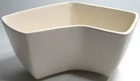 Vintage Red Wing Pottery Planter # 869 Boomerang White 3 3/4" Tall 8" Long