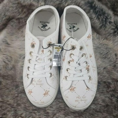 Beverly Hills Polo Club White Canvas Shoes