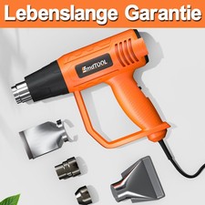2000W Heißluftpistole Heißluftfön Heißluftgebläse , 2 Stufen, inkl Zubehör