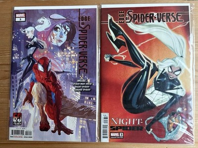 EDGE OF SPIDER-VERSE (2022) #3 MARVEL COMICS & #3 Variant Cover