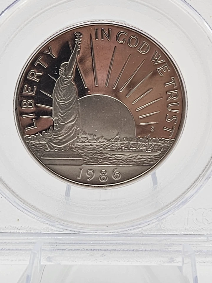 1986-S PCGS PR69DCAM Statue of Liberty Commemorative Half Dollar 50c Proof - Image 4 of 4