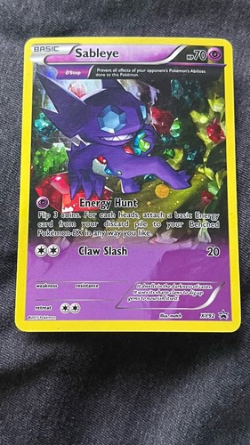 Pokémon TCG Sableye XY Black Star Promos Holo Card XY92 2015 