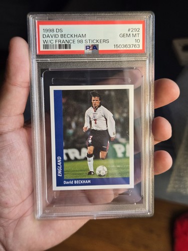 1998 DS World Cup France David Beckham #292 MEGA Rare PSA 10 POP 1