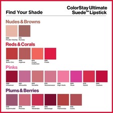  CHOICE OF COLOR Revlon Colorstay Ultimate Liquid Lipstick Satin Full Coverage