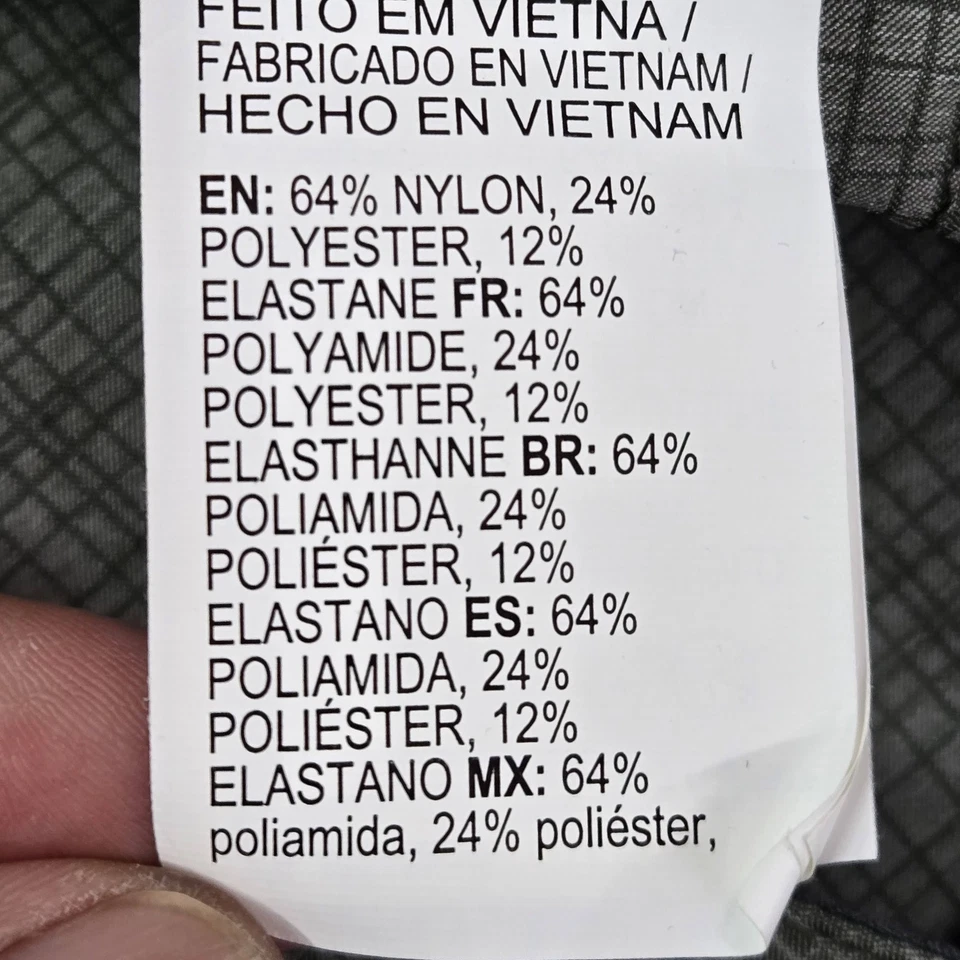 Shorts anfíbio geométrico verde Quiksilver Activewear masculino voo seco - Imagem 4 de 4