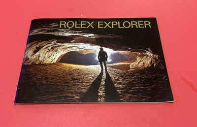 Rolex Explorer 2 Instruction Booklet 4.2002 GERMAN LANGUAGE