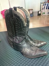 Cuadra Herren Cowboy-Stiefel Leder schwarz EU...
