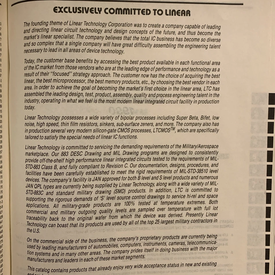 1990 linear databook linear technology - Image 3 of 4