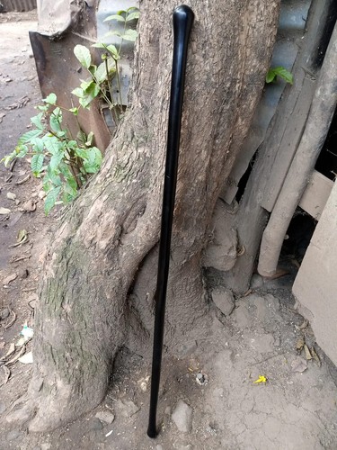 Vintage Style Natural Solid Iron Wood Original Safari Rosewood Walking Hiking - Picture 3 of 6