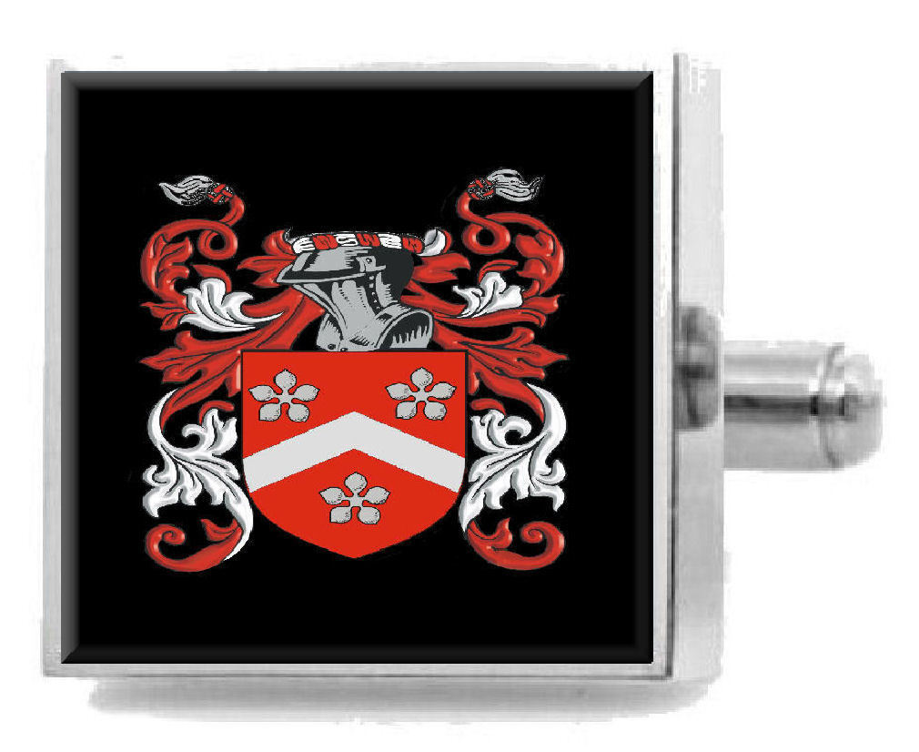 Howlin Ireland Heraldry Crest Sterling Silver Cufflinks ENGRAVED