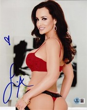 Hot Sexy Lisa Ann Signed 8x10 Photo Adult Star Authentic Autograph Beckett Hot Sexy Lisa Ann Signed 8x10 Photo Adult Star Authentic Autograph Beckett