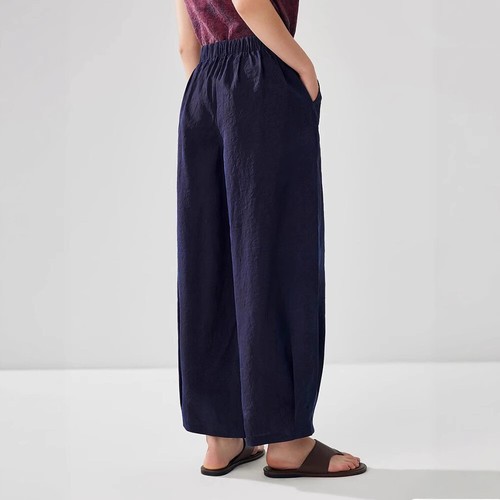 Retro 100% Silk Pants Casual Womens 2025 Summer New Mulberry Silk Loose Pants - Picture 18 of 18