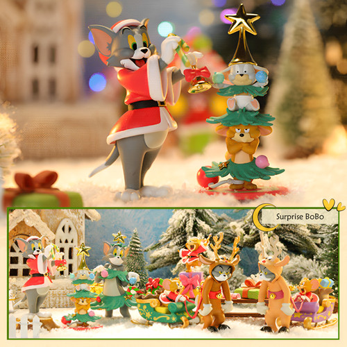 52TOYS Tom And Jerry Merry Christmas Series Blind Box Confirmed Figure Hot Toy! - Picture 1 of 14