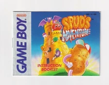 Spud's Adventure (MINT) - Authentic Nintendo Game Boy Manual Instruction Booklet
