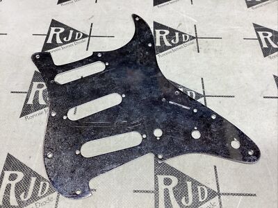 80 s Schecter Van Nuys Chrome Brass Strat Pickguard
