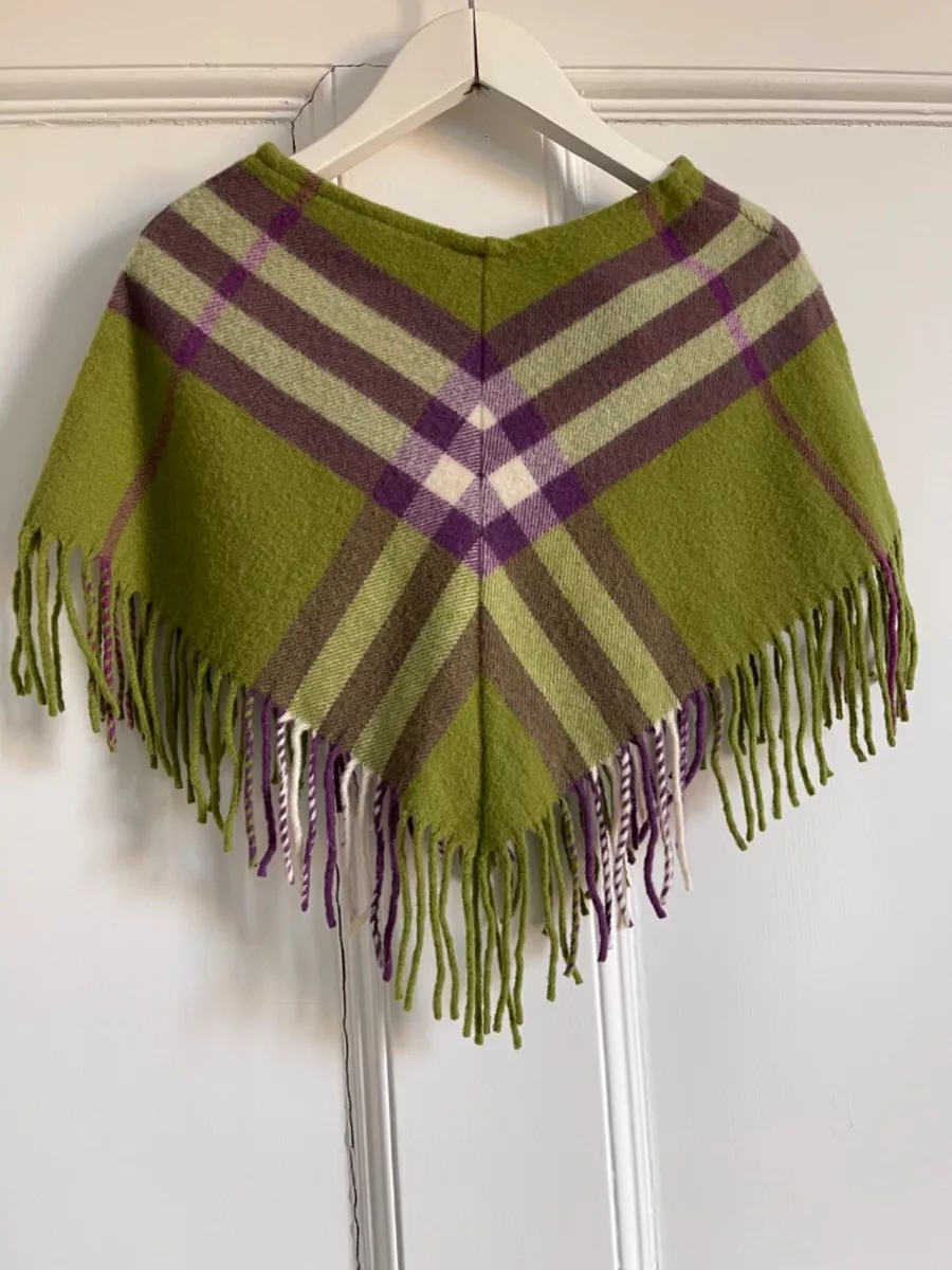 Burberry outlet baby poncho