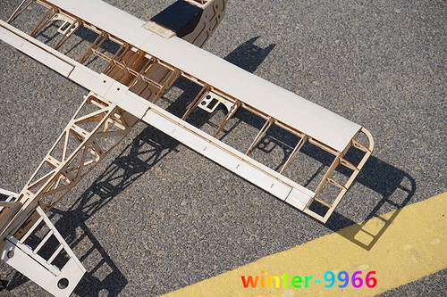 Demon King RC Model Airplane Balsa Wood Fixed Wing Toys Aircraft Wingspan 1020mm - Picture 3 of 16