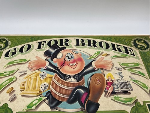 VTG Go For Broke Board Game Selchow & Righter, vintage - Picture 2 of 13