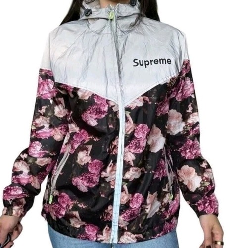 Supreme Floral Waterproof Reflective Windbreaker Size Medium Flawed - Picture 11 of 11