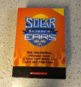 NEW Scholastic Solar Science Cars Kit Book and Solar Car 9780545060554