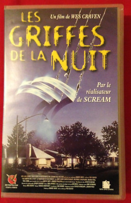 VHS / VIDEOKASSETTE - HORROR - DIE KRALLEN DER NACHT - Wes CRAVEN