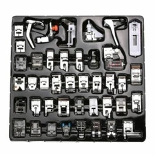 48 PCS Presser Feet fits Singer,Brother,Janome,Elna, Kenmore,low shank machines