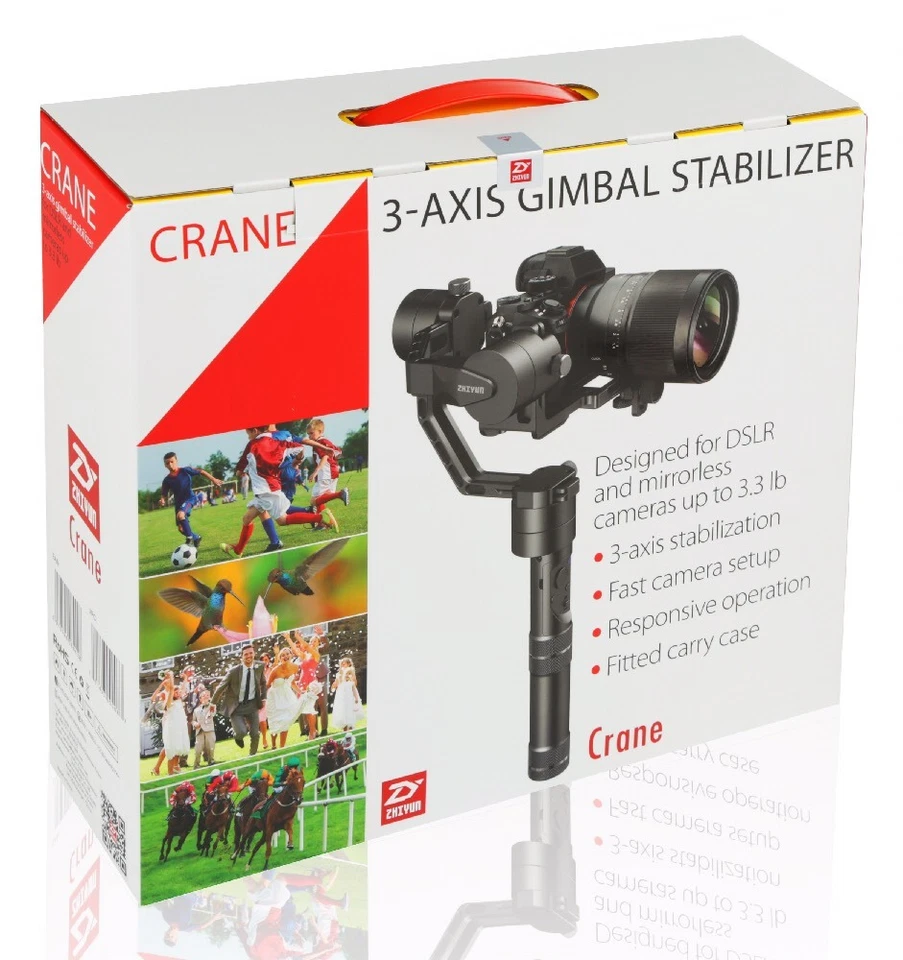 ZHIYUN Crane V-2 3-Axis Stabilizer Gimbal for Mirrorless DSLR Camera 🎥 2017 - Image 4 of 4